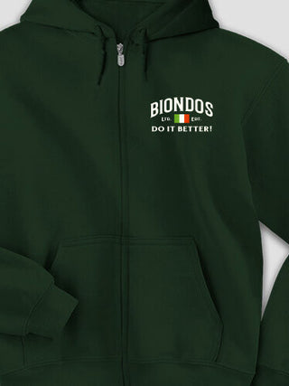 Italians Do It Better : Embroidered Zip Hoodies