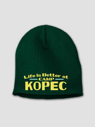 Life Is Better : Embroidered Beanies