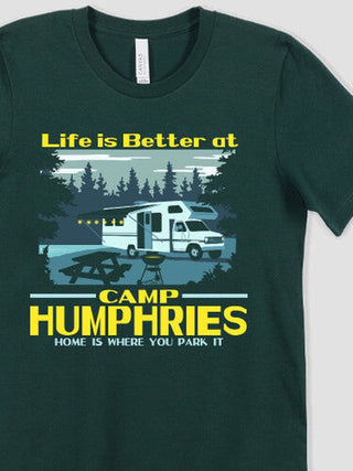 Life Is Better RV : Premium Printed T-Shirts