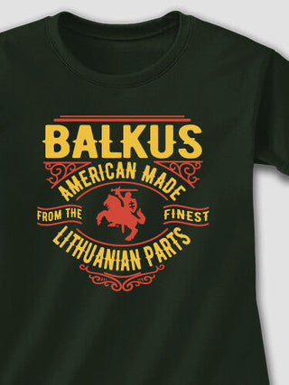 Lithuanian Parts : Adult Ladies Fitted T-Shirt