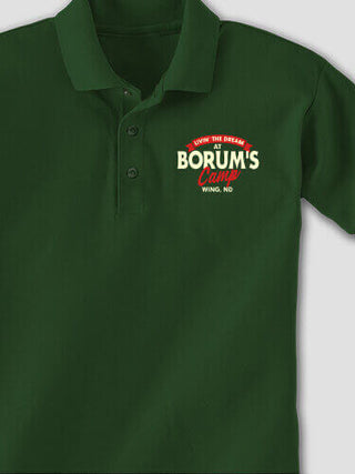 Livin' The Dream Camp : Embroidered Polo Shirts