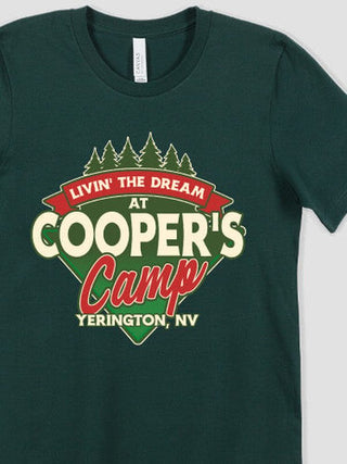 Livin' The Dream Camp : Premium Printed T-Shirts