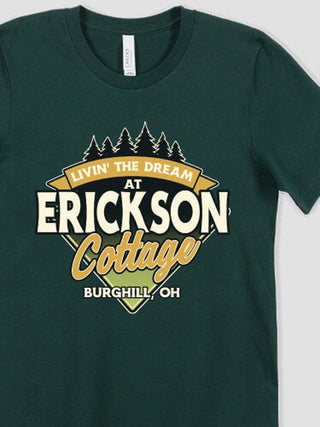 Livin' The Dream Cottage : Premium Printed T-Shirts