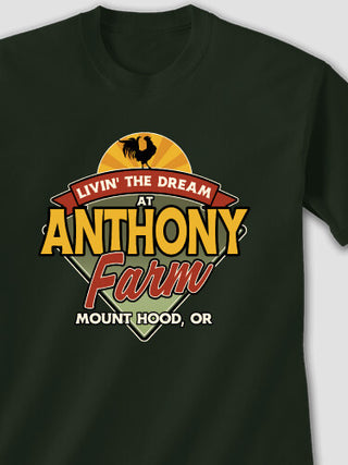 Livin' The Dream Farm : Printed T-Shirts