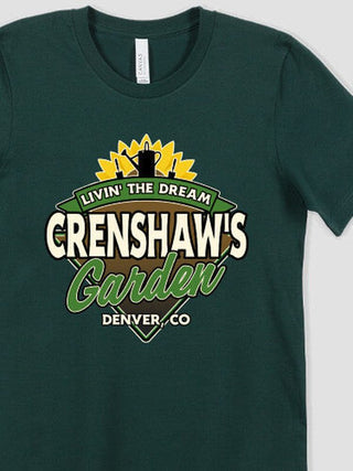 Livin' The Dream Garden : Premium Printed T-Shirts