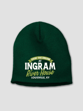 Livin' The Dream River House : Embroidered Beanies