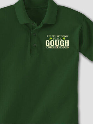 Lucky Enough : Embroidered Polo Shirts