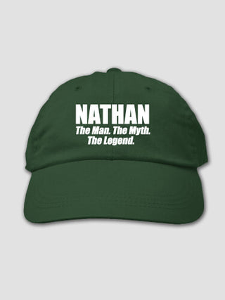 Man Myth Legend : Embroidered Baseball Hats
