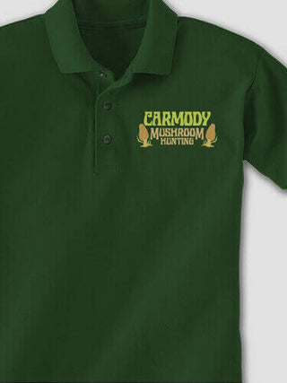 Mushroom Hunting : Embroidered Polo Shirts