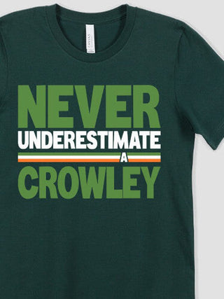 Never Underestimate Irish : Premium Printed T-Shirts