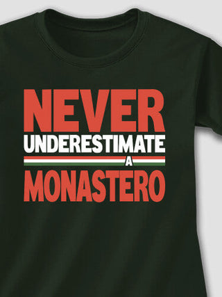 Never Underestimate Italian : Adult Ladies Fitted T-Shirt