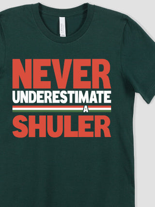 Never Underestimate Italian : Printed T-Shirts
