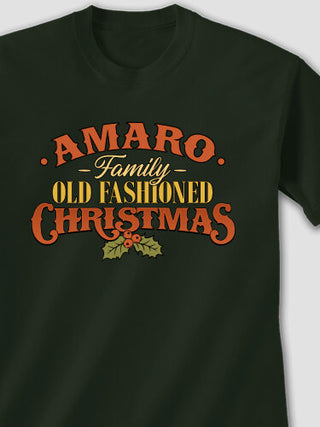 Old Fashioned Christmas : Printed T-Shirts