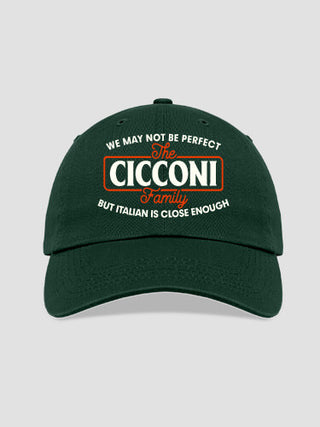 Perfectly Italian : Embroidered Baseball Hats
