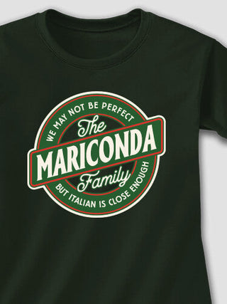 Perfectly Italian : Adult Ladies Fitted T-Shirt