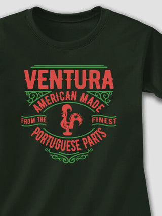 Portuguese Parts : Adult Ladies Fitted T-Shirt