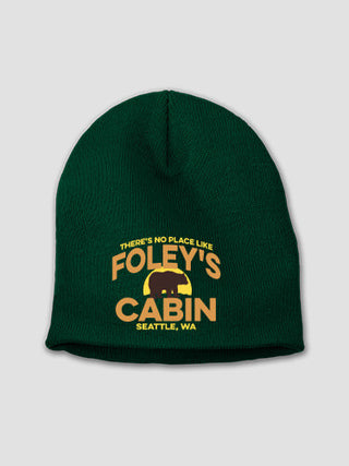 Rustic Cabin : Embroidered Beanies
