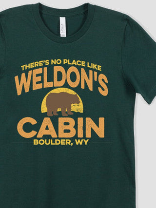 Rustic Cabin : Premium Printed T-Shirts