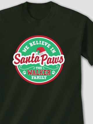 Santa Paws : Printed T-Shirts