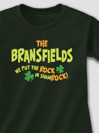 ShamROCK : Adult Ladies Fitted T-Shirt