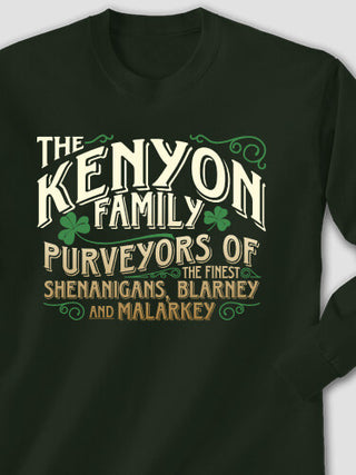 Shenanigans Family : Printed Long Sleeves