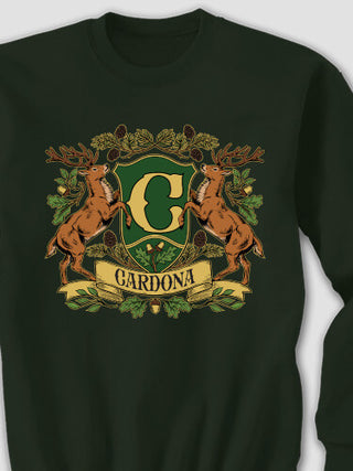 Stag Coat Of Arms : Printed Sweatshirts