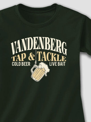Tap and Tackle : Adult Ladies Fitted T-Shirt