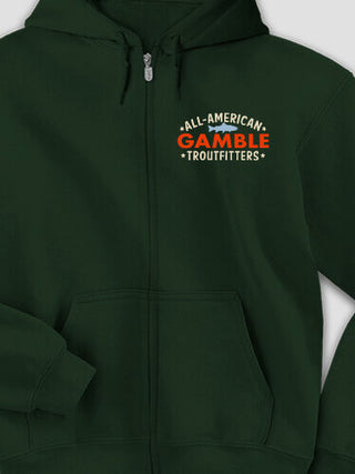 Troutfitters : Embroidered Zip Hoodies