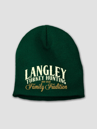Turkey Hunting Family Tradition : Embroidered Beanies