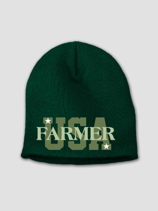 USA : Embroidered Beanies