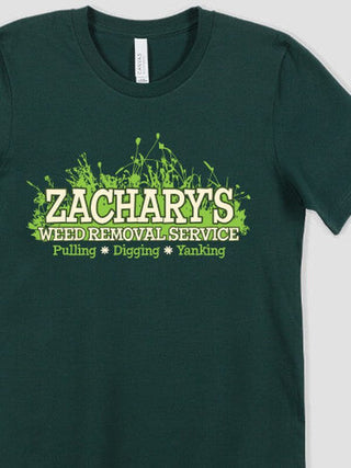 Weed Removal : Premium Printed T-Shirts