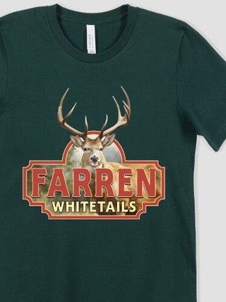Whitetails : Premium Printed T-Shirts