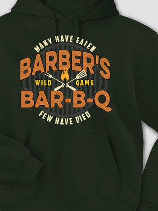 Wild Game Few Have Died BBQ : Printed Hoodies