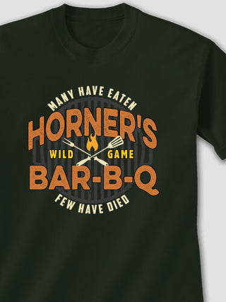 Wild Game Few Have Died BBQ : Printed T-Shirts