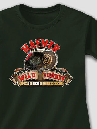 Wild Turkey Outfitters : Adult Ladies Fitted T-Shirt