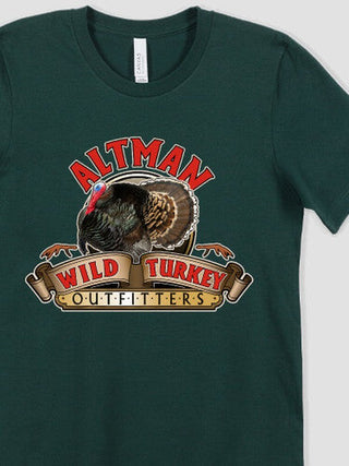 Wild Turkey Outfitters : Premium Printed T-Shirts