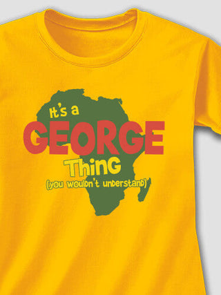 African American Thing : Adult Ladies Fitted T-Shirt