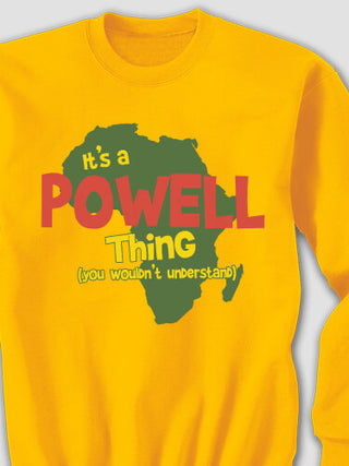 African American Thing : Printed Sweatshirts