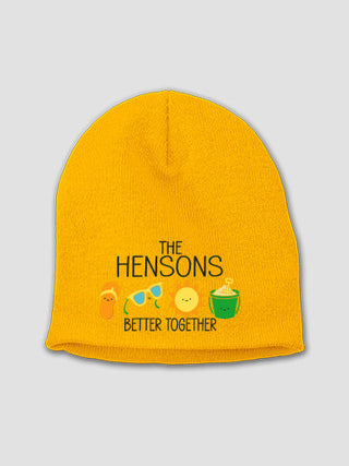 Better Together Vacation : Embroidered Beanies