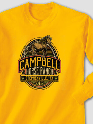Classic Horse Ranch : Printed Long Sleeves