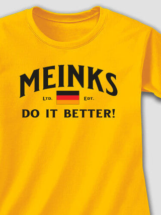 Germans Do It Better : Adult Ladies Fitted T-Shirt