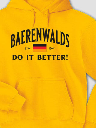 Germans Do It Better : Printed Hoodies