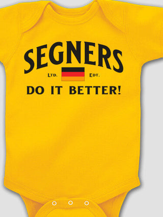 Germans Do It Better : Printed Baby Bodysuits