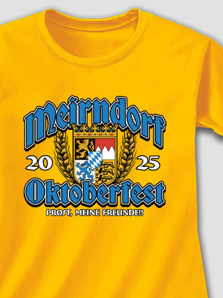 Oktoberfest : Adult Ladies Fitted T-Shirt
