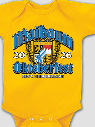 Oktoberfest : Printed Baby Bodysuits