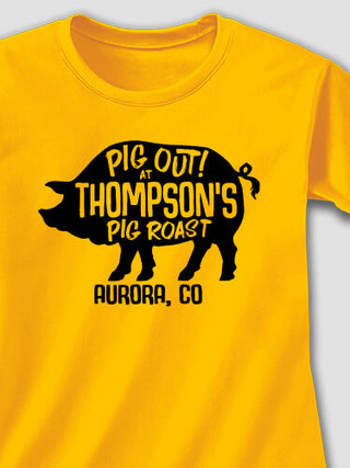 Pig Roast : Printed T-Shirts