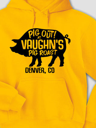 Pig Roast : Printed Hoodies