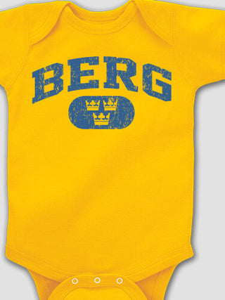 Swedish Varsity : Printed Baby Bodysuits