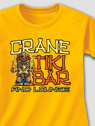 Tiki Bar : Adult Ladies Fitted T-Shirt