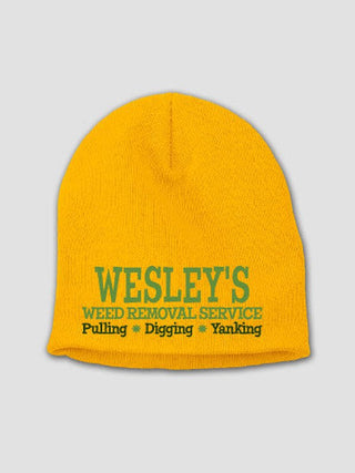 Weed Removal : Embroidered Beanies